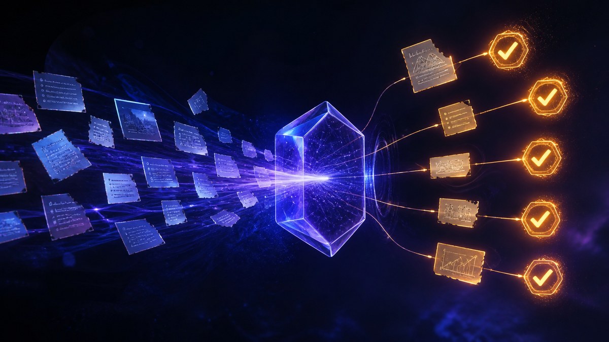 Actionable fragments becoming tasks linked to their original notes
